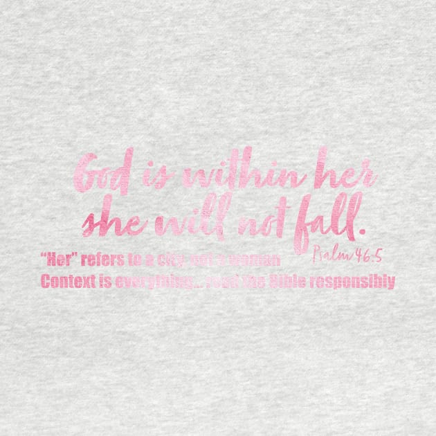 Christian Quote Watercolor by MSBoydston